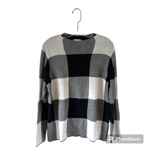 J. Jill, size M, black and white